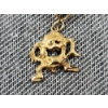 Image 2 : 10K Gold Tasmanian Devil Looney Tunes Pendant Weighing 1.5 Grams