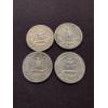 Image 2 : 4 - United States Washington 90 Percent Quarters - Mint Condition - Face Value - $1.00