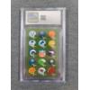 Image 2 : CGC 9 Mint 1963 Stancraft Playing Cards Tom Fears Five of Hearts Green Back 