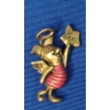 Image 1 :  Vintage Disney Winnie the Pooh Piglet Angel Brooch Pin