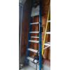 Image 1 : As Pictured - 8 Ft Fiberglass  & Aluminum Treads step Ladder - Excellent Condition 