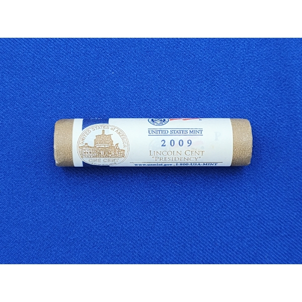 Bank Roll Of United States 2009-P Lincoln Cents Pennies - Mint Condition