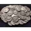 Image 2 : $5 Face Value in Assorted 90% Silver Dimes - Mercury & Roosevelt Dimes