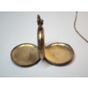 Image 3 : Gold-Filled Illandich Co. Pocket Watch & Locket on Chain - Total Weight: 113.2g