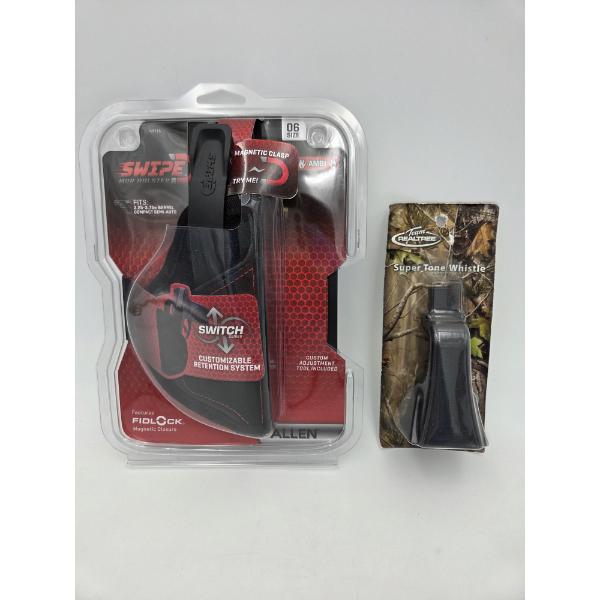 New Realtree Super Tone Whistle And Allen Size 06 Swipe Holster