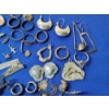 Image 5 : Large Assortment of Sterling Silver Jewelry Pieces: Rings, Bracelets, Necklaces, & More TW: 228.2g