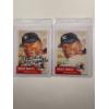 Image 1 : 2 - Mickey Mantle New York Yankees Throwback Baseball Cards - Mint Condition
