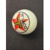Image 2 : Vintage Texaco Gasoline & Oil Advertising One Inch Shooter Marble - Mint Condition