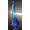 Image 1 : Excellent Condition Extraordinary Viking Glass 25'' Vintage Colonial Blue Swung Vase 