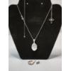 Image 1 : Assorted Sterling Silver Jewelry: Necklaces, Earring Pair, Loose Earring TW: 11.5g