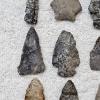 Image 5 : EARLY AMERICAN! Antique Assortment of Native American Stone Artifacts including Arrow/Spear Heads