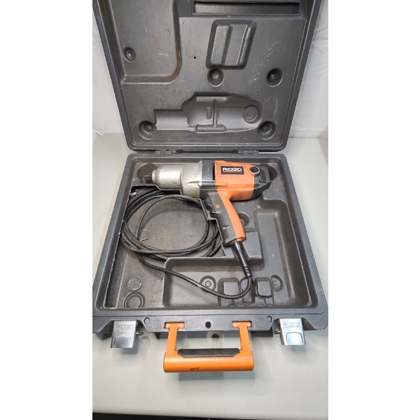 Rigid R6300 120V 60 HZ Corded 1/2" Impact Wrench In Carrying Case