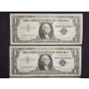Image 3 : Four Star Note Consecutive/Close Serial Number $1 Silver Certificates in Great Shape
