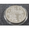 Image 4 : 1 Troy Oz .999 Fine Silver 2022 Merry Christmas Santa Claus Round From Golden State Mint