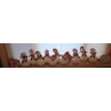Image 2 : Adorable 12" Santas On Snowballs And 10" Candy Decorations. 3 Candies & 10 Santas