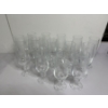 Image 1 : 14 Crystal Champagne Goblets - Gorgeous Intricate Patterns