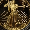 Image 4 : 1995 US $10 One Quarter Ounce GOLD Liberty Proof Eagle 1/4 Troy Ounce .999 Gold