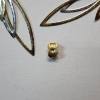 Image 2 : Gorgeous Two-Tone 14K Gold Dangle Earrings - TW: 2.2g