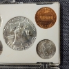 Image 5 : NICE United States 1960 Five Coin Set Featuring $0.85 in 90% Silver ~ A Great Set for Any Collector!