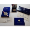 Image 1 : (2) United States Commemorative Silver Coins: Liberty Silver Dollar & Constitution Coin