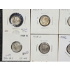 Image 2 : Ten Assorted 90% Silver Mercury & Roosevelt Dimes ~ $1.00 Face Value 