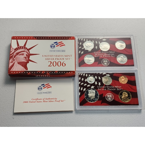 2006 United States Mint Silver Proof Set