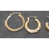 Image 2 : Assorted Non Matching 14K Gold Earrings - Total Weight: 2.4g