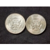 Image 2 : $1.00 Face Value in 90% Silver 1964 Kennedy Half Dollars