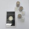 Image 1 : U.S. Coin Lot! 40% Silver Eisenhower Proof Dollar & 3 Tubes of $25.00 SBA Dollar Coins / TFV: $76.00