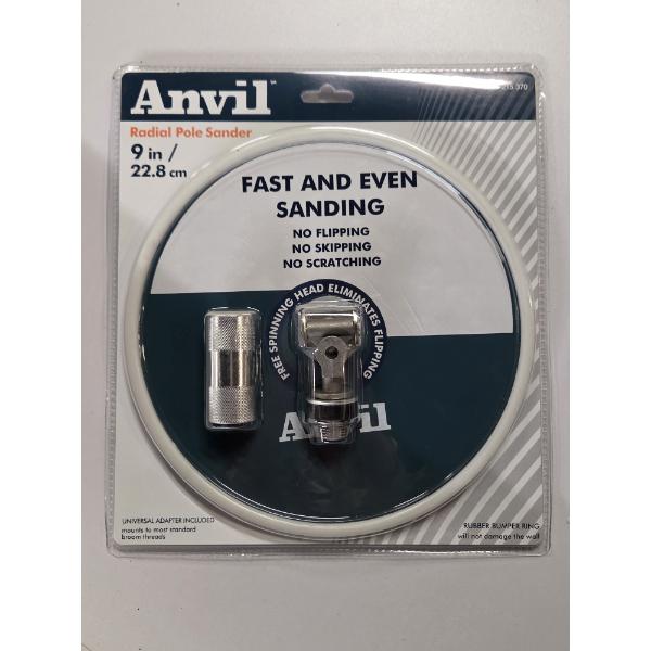 Brand New! Anvil 9'' Radial Pole Sander 