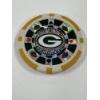Image 1 : Incredible Green Bay Packers Officially Licensed 11.5 Clay Holographic Poker Chip - Low Production
