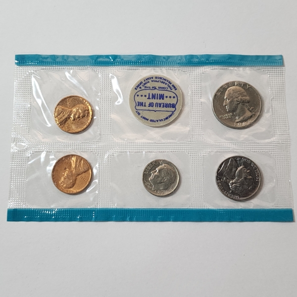 United States 1968-P Uncirculated Coin Set 