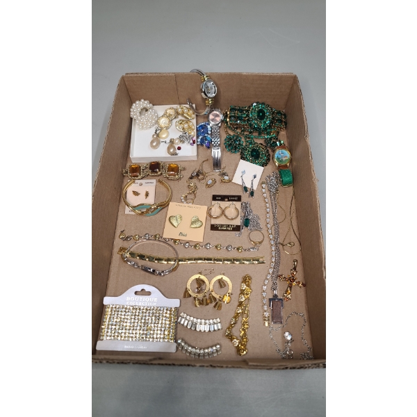 Assorted Women's Fashion Jewelry Including Disney Mickey Mouse Watch 