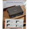 Image 6 :  BillConch Biometric Smart Steel Gun Safe With LED Nightlight, Security Cable, & 4 Access Methods