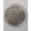 Image 1 : Great Britain 1965 Winston Churchill Queen Elizabeth II Crown Commemorative Coin In Capsule