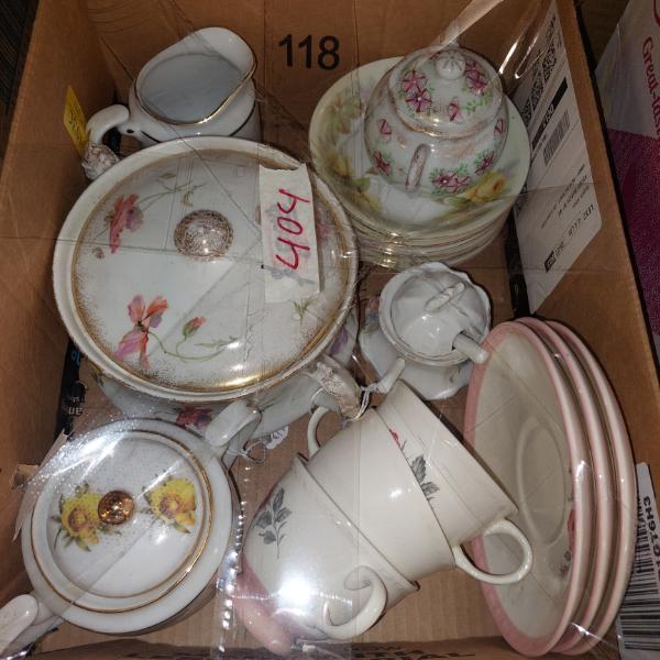 Box Lot - Select Vintage China Pcs As Shown