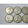 Image 2 : x8 Assorted Years Canadian Silver Quarters Including 1960's FV: $2.00 CAD