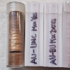 Image 2 : 5 Assorted Tubes of United States Pennies In AU TO UNC Condition ~ Wide Range of Mixed Dates!
