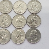 Image 3 : $3.00 Face Value of Assorted Years U.S. Washington 90% Silver Quarters