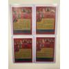 Image 3 : 4 - 1983 Topps The A - TEAM Trading Cards In Protective Holders - Featuring A Rare Mr. T Card 