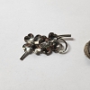 Image 3 : Nice Lot of Sterling Silver Jewelry: Gold-Tone Bracelet, Chain Necklace, Ring, Pin TW: 23.0g