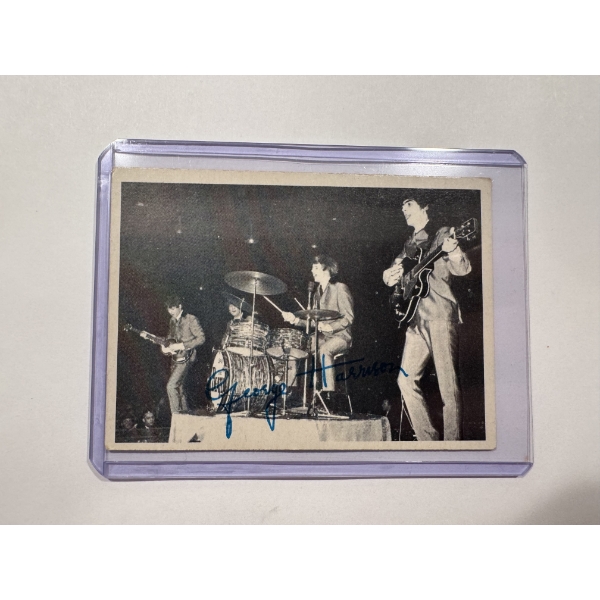 1964 Topps The Beatles Trading Card In Protective Holder - Mint Condition