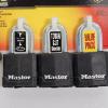 Image 2 : Master Lock Magnum 1-7/8 In. Covered Laminated Steel Padlock 3-Pack