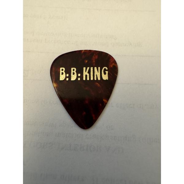 Original B.B. King Guitar Pick - Mint Condition
