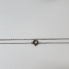 Image 5 : Sterling Silver Lot: Three Rings & Small Necklace *Rings NOT Marked, But Test as Silver* TW: 44.9g