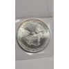 Image 2 : 2002 1 Troy oz .999 Pure Silver American Silver Eagle Coin