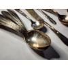 Image 3 : 388 Grams of Asstd. Silverplated Silverware With Two Added Stainless Pieces (Not Included in Weight)