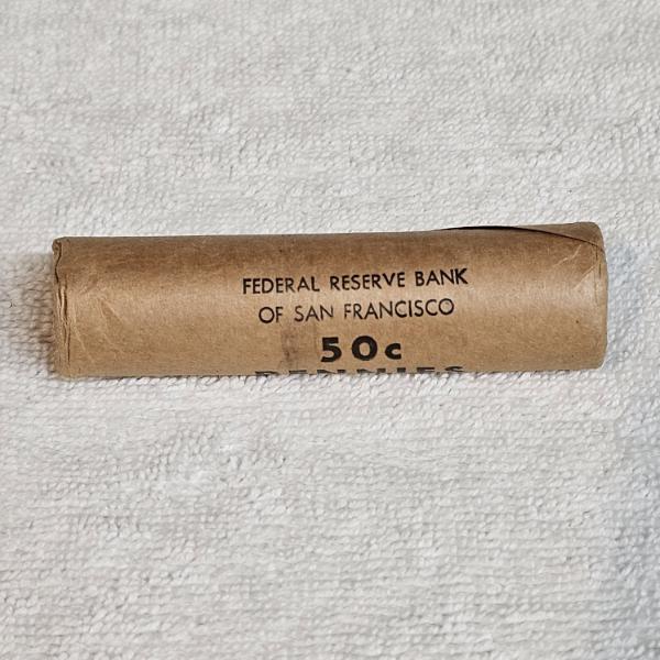 Original Bank Wrapped Vintage Penny Roll from the Federal Reserve Bank of San Francisco FV: $.50