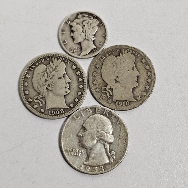 SILVER!!! Vintage United States 90% Silver Coins 