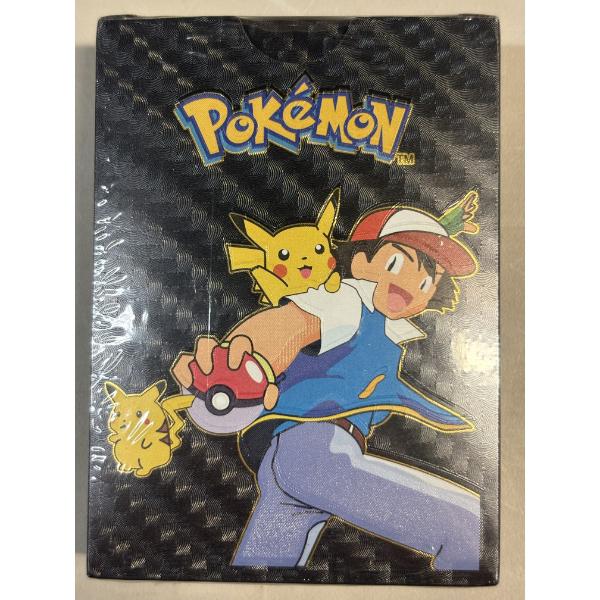 Pokemon Black Foil 55 Card Set That Includes Rare Charizard - Factory Sealed